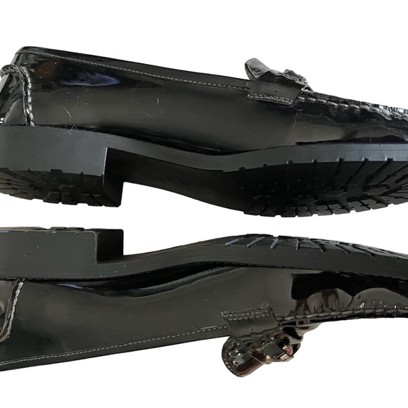 AK Anne Klein iflex NWOT Black Patent leather shoes size 10M - Picture 5 of 10